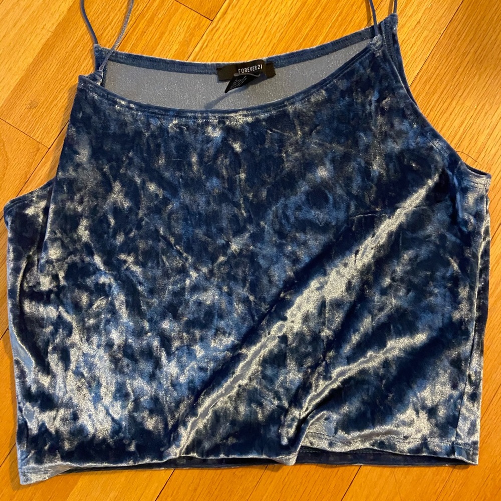 velvet tank top